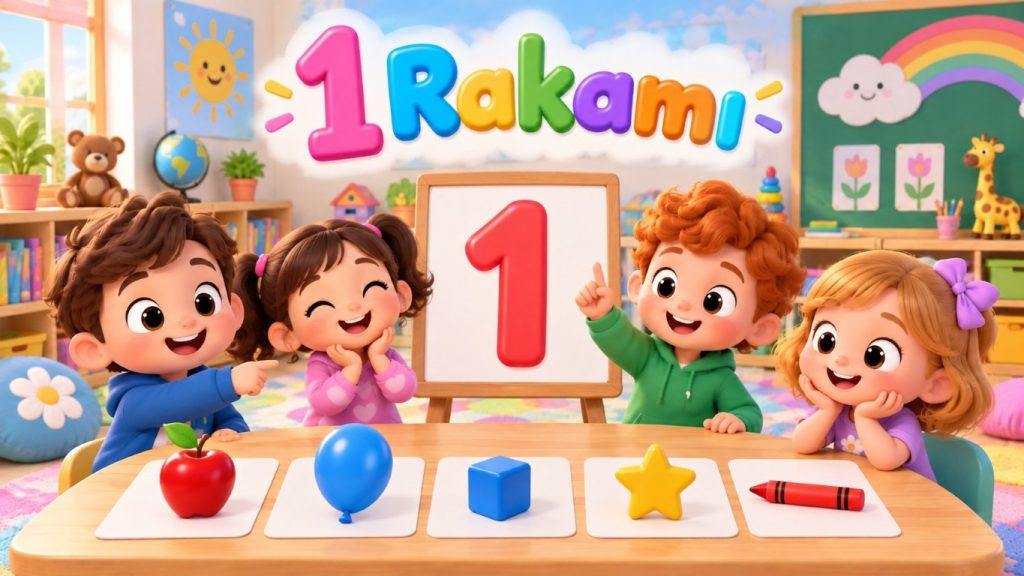 Sayı ve Sayma: 1 Rakamı